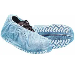 GENERICO - Cubrecalzado con antideslizante - 100 unidades - Talla Única - Azul