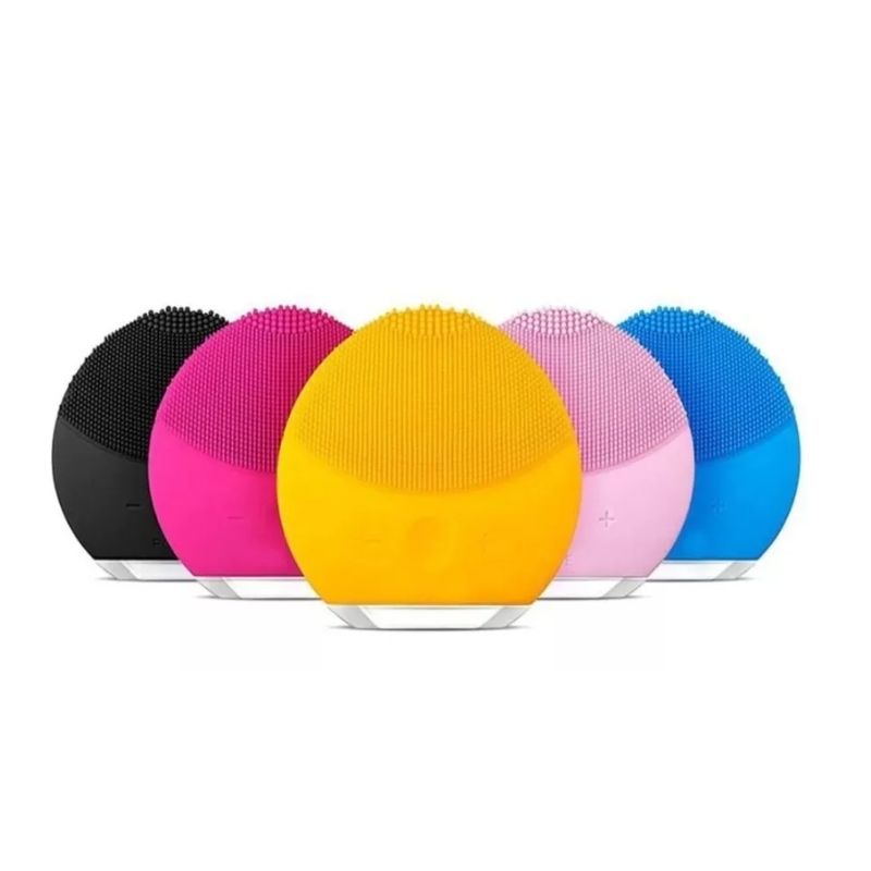 GENERICO - Limpiador Facial Exfoliador Piel Cara Limpieza Facial fucsia