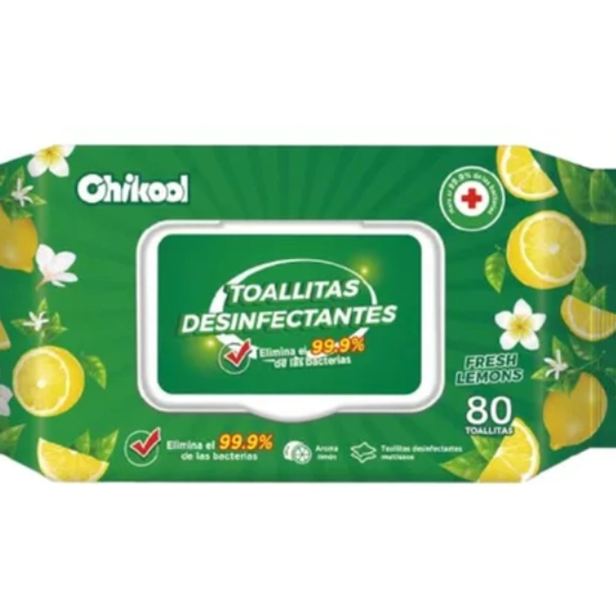 GENERICO - 9 Paquetes Toallitas Desinfectantes Chikool