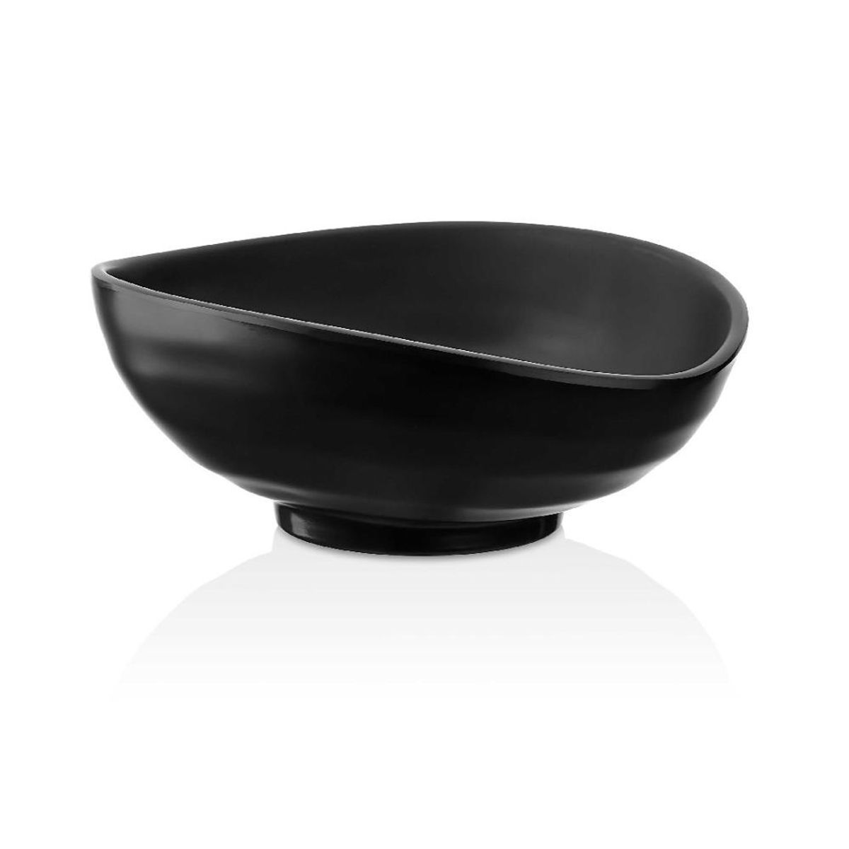 IMAHE - BOWL OVALADO MELAMINA NEGRO 1100 ML IMAHE