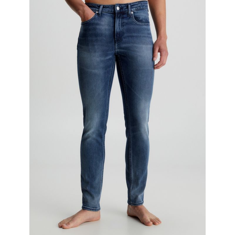 CALVIN KLEIN - Jeans Hombre Slim Azul Calvin Klein