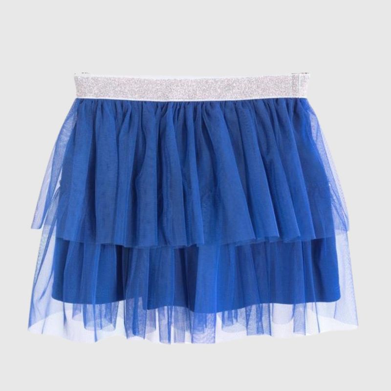 COYOTE KIDS - Falda tutu azul algodón peruano - Azul
