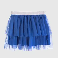 COYOTE KIDS - Falda tutu azul algodón peruano - Azul
