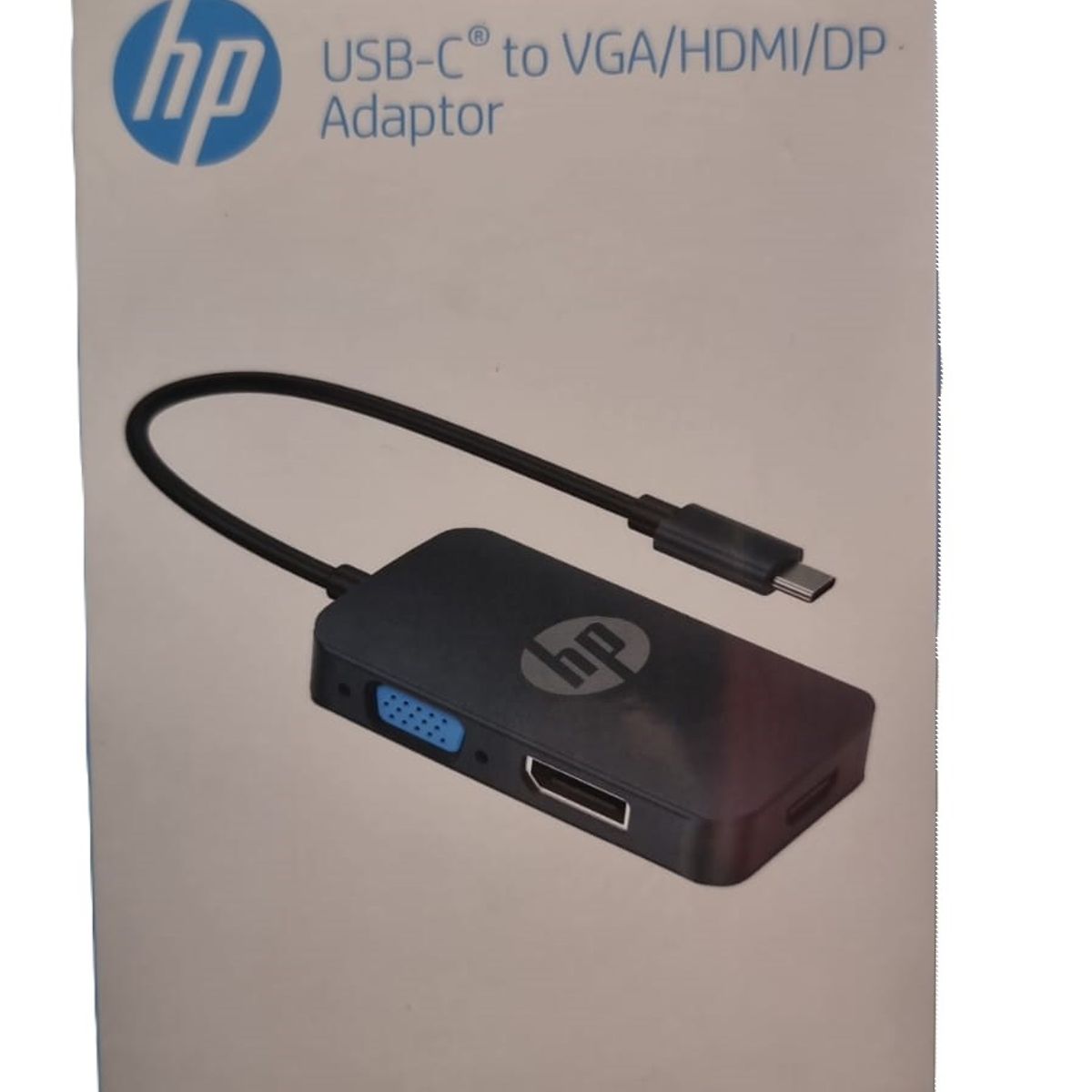 HP - ADAPTADOR MULTIPUERTO USB C A VGA DISPLAY HDMI HP