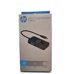 HP - ADAPTADOR MULTIPUERTO USB C A VGA DISPLAY HDMI