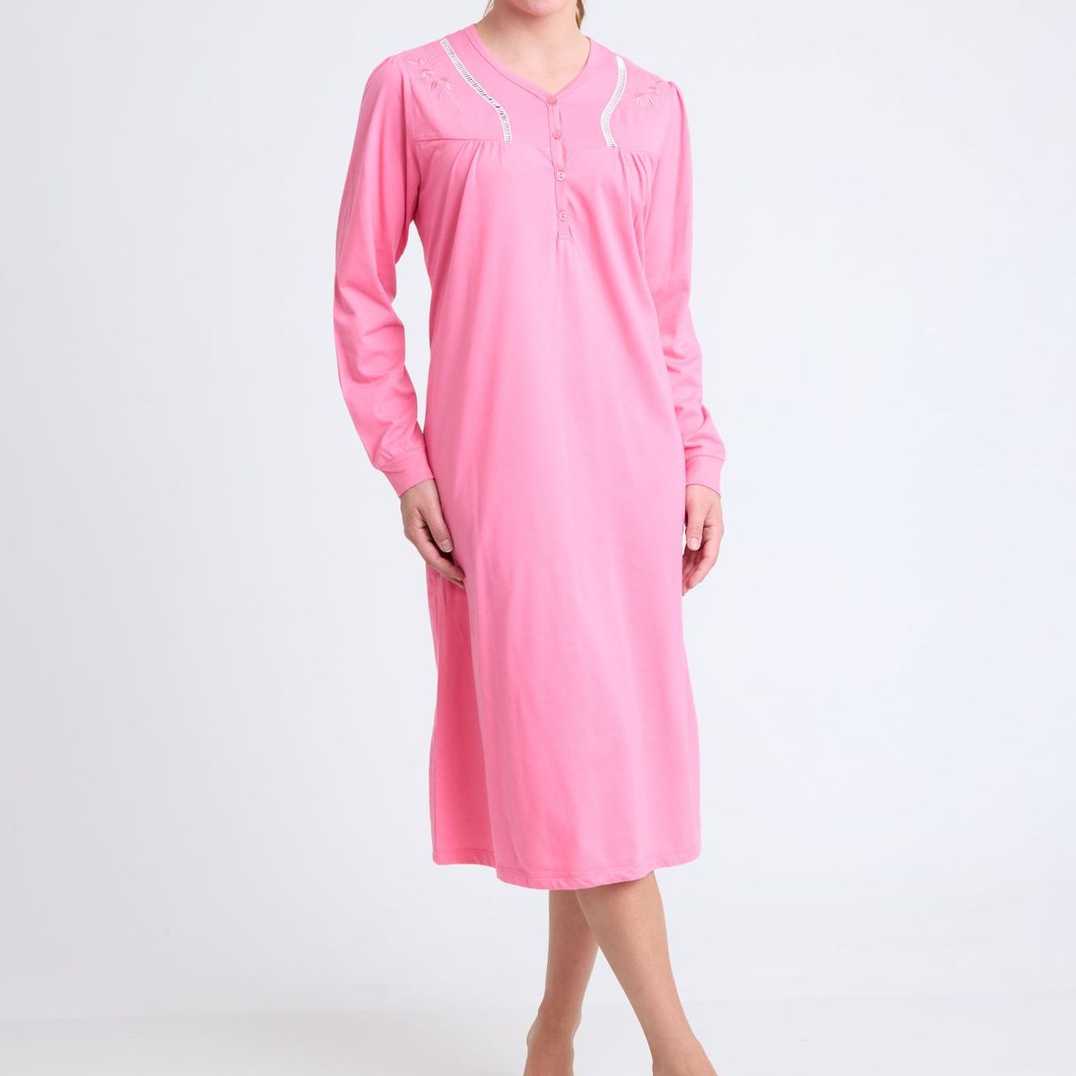 BECKIL - BECKIL COD 721 CAMISA ALGODON JERSEY MANGA LARGA