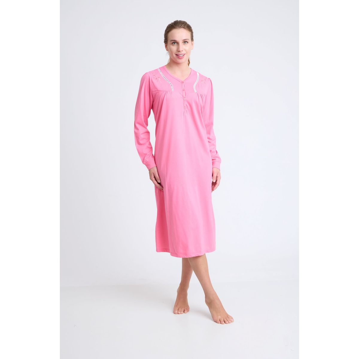 BECKIL - BECKIL COD 721 CAMISA ALGODON JERSEY MANGA LARGA