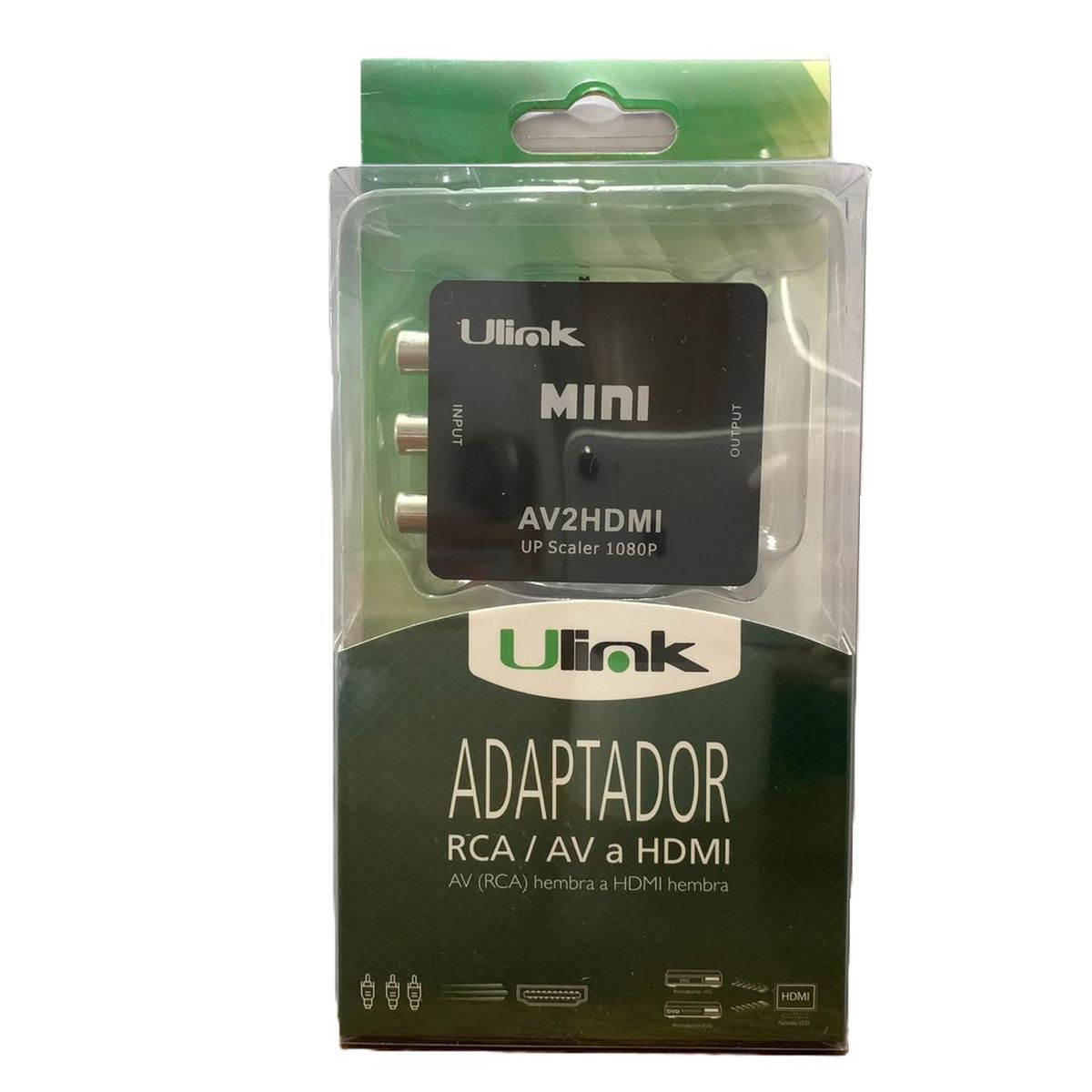ULINK - ADAPTADOR HDMI A RCAAV U-LINK