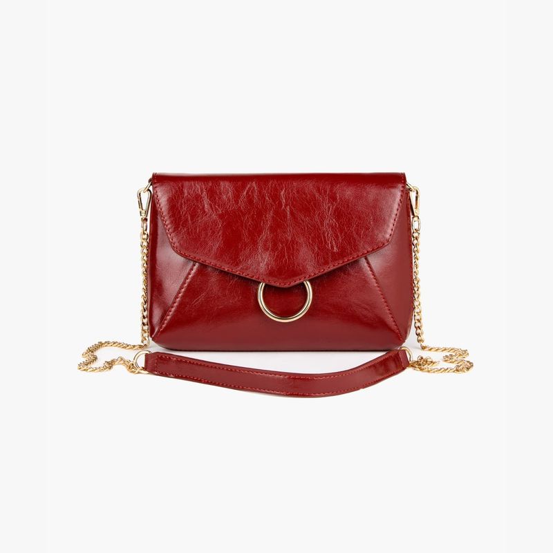 LOUNGE - Cartera Bandolera Mujer Sobre Rojo