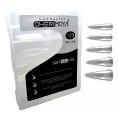CHERIMOYA - Uñas Postizas Transparentes