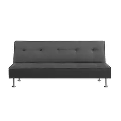 5 SUEÑO - Futón Sofá Cama Multifuncional Sala de Estar - Oficina Gris 5º Sueño