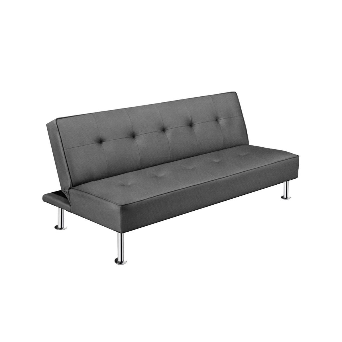 5 SUEÑO - Futón Sofá Cama Multifuncional Sala de Estar - Oficina Gris 5º Sueño