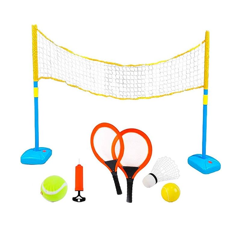 GENERICO - Tenis Badminton Paletas Set Malla  APW-8622