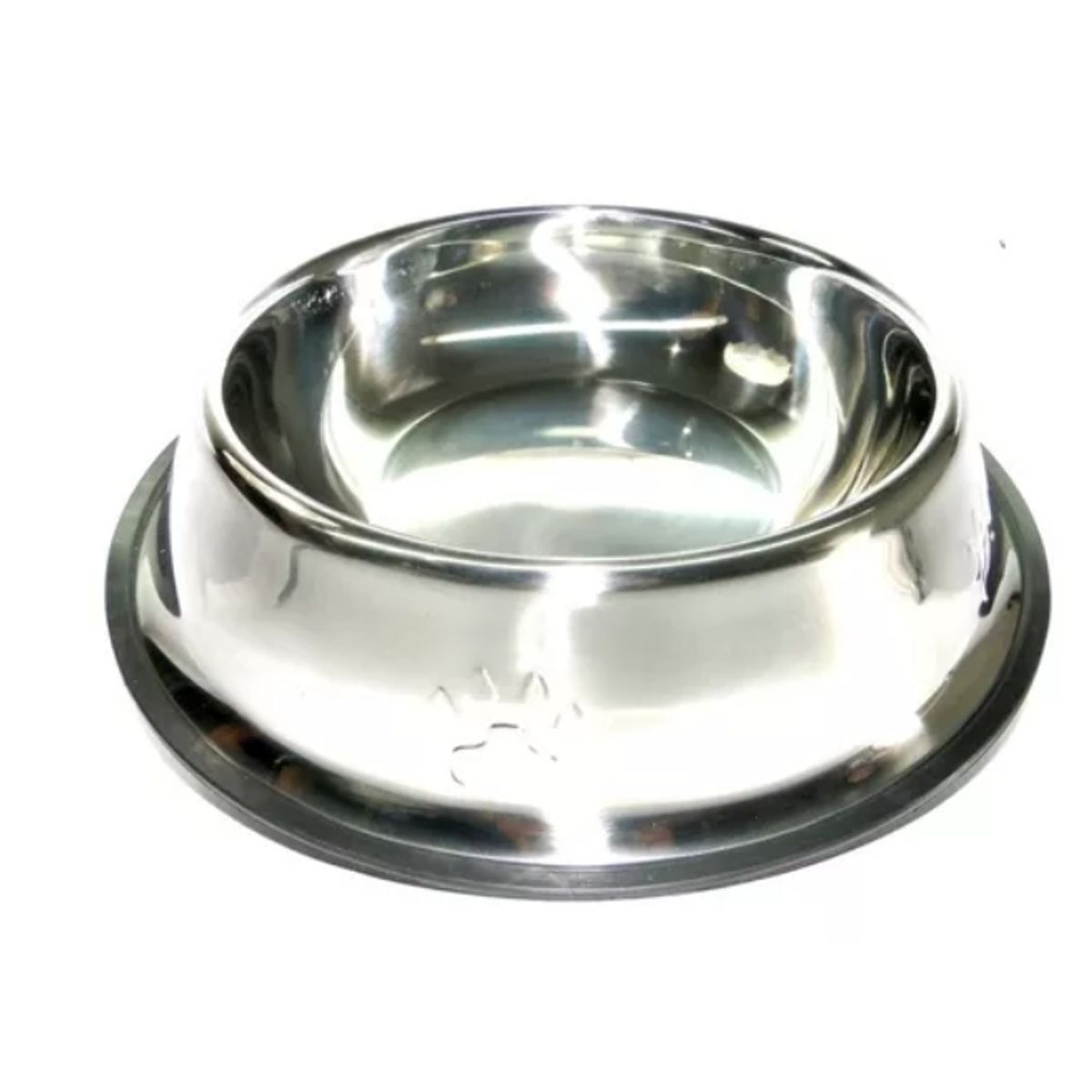 GENERICO - Comedero Plato Metálico Para Perros Y Gatos