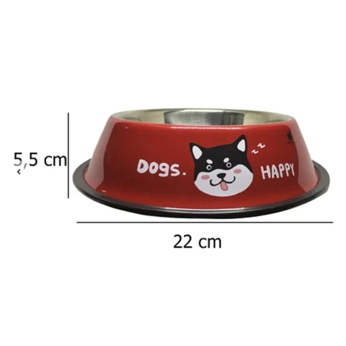 GENERICO - Plato Para Comida Bebedero De Perro Antihormigas Mediano