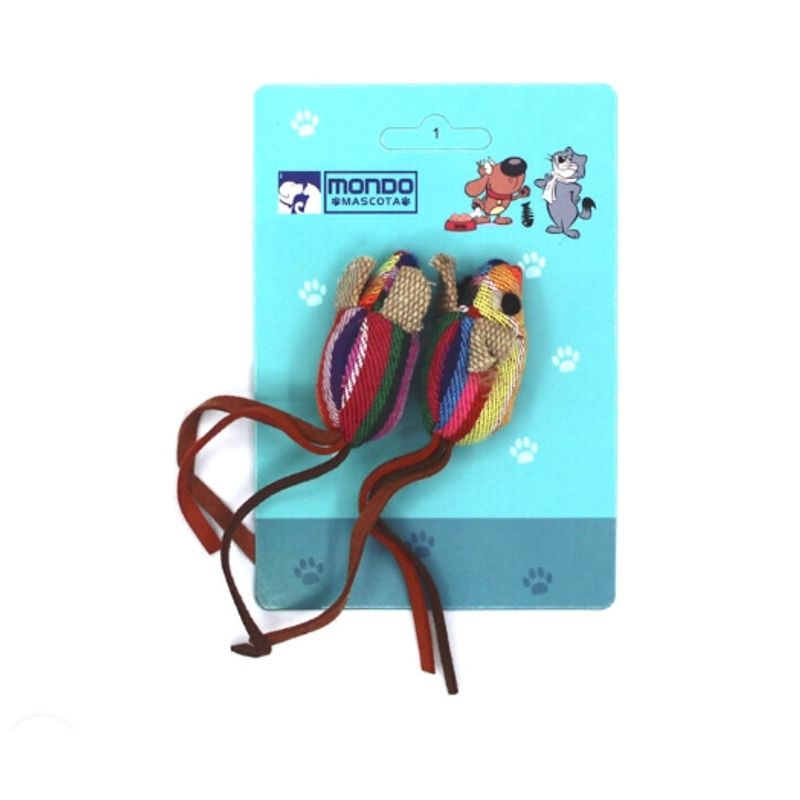 GENERICO - Juguete Multicolor Para Gatos En Forma De Ratón