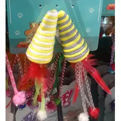 GENERICO - Juguete Multicolor Para Gatos Mascotas