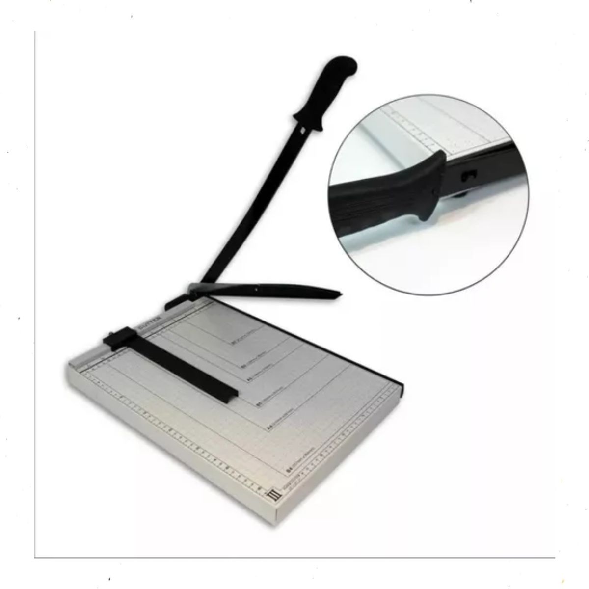 GENERICO - Guillotina Metálica A4 30cm X 25cm Papel Fotos