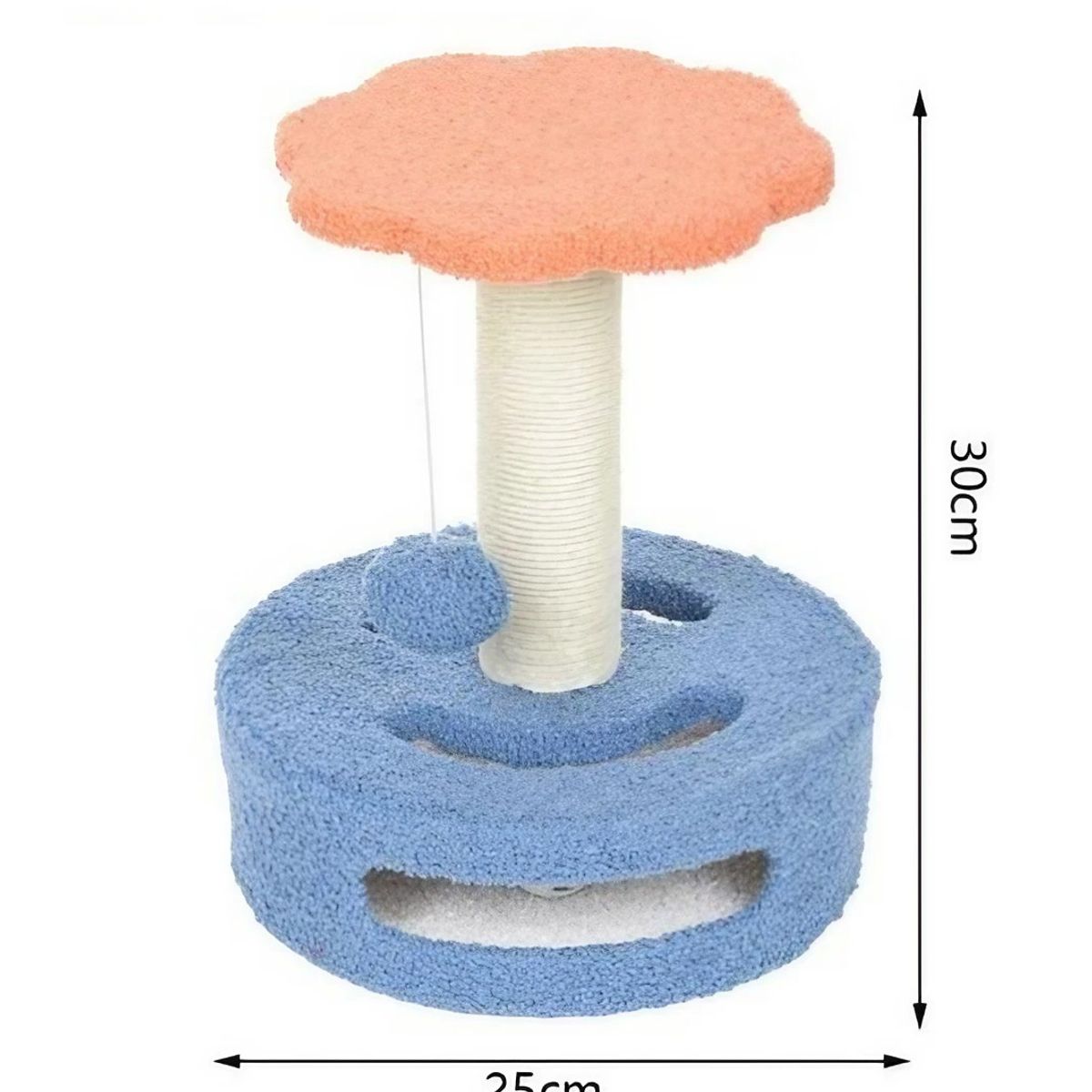 GENERICO - Rascador para gato puzzle interactivo Mascota