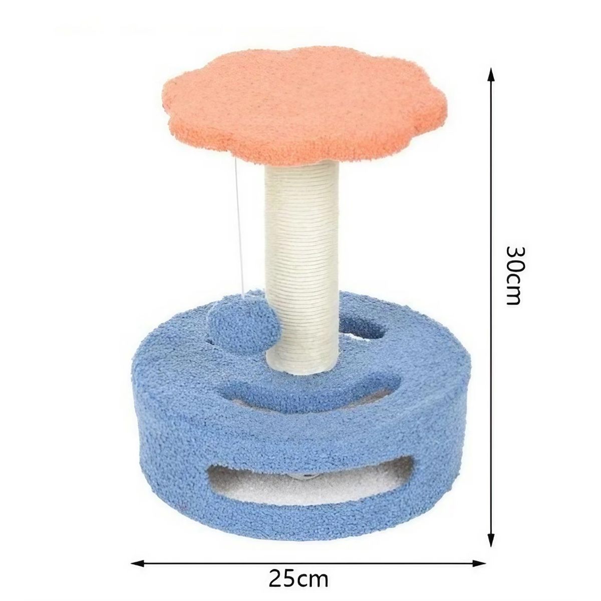 GENERICO - Rascador para gato puzzle interactivo Mascota