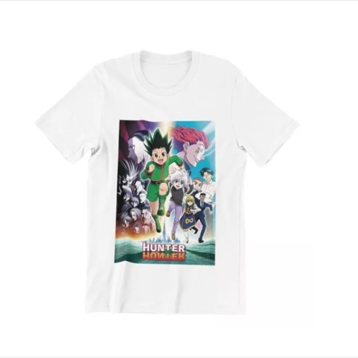 GENERICO - Polera Unisex Hunter X Hunter Anime Poster Estampado Algodon