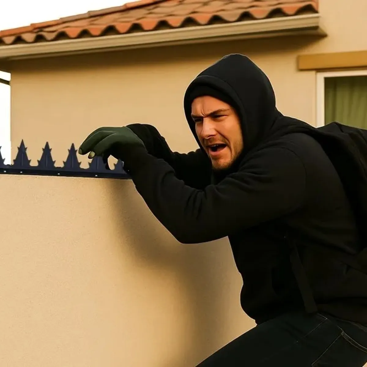 GENERICO - Set puntas de reja / defensa muro 5 unidades 2.0mm