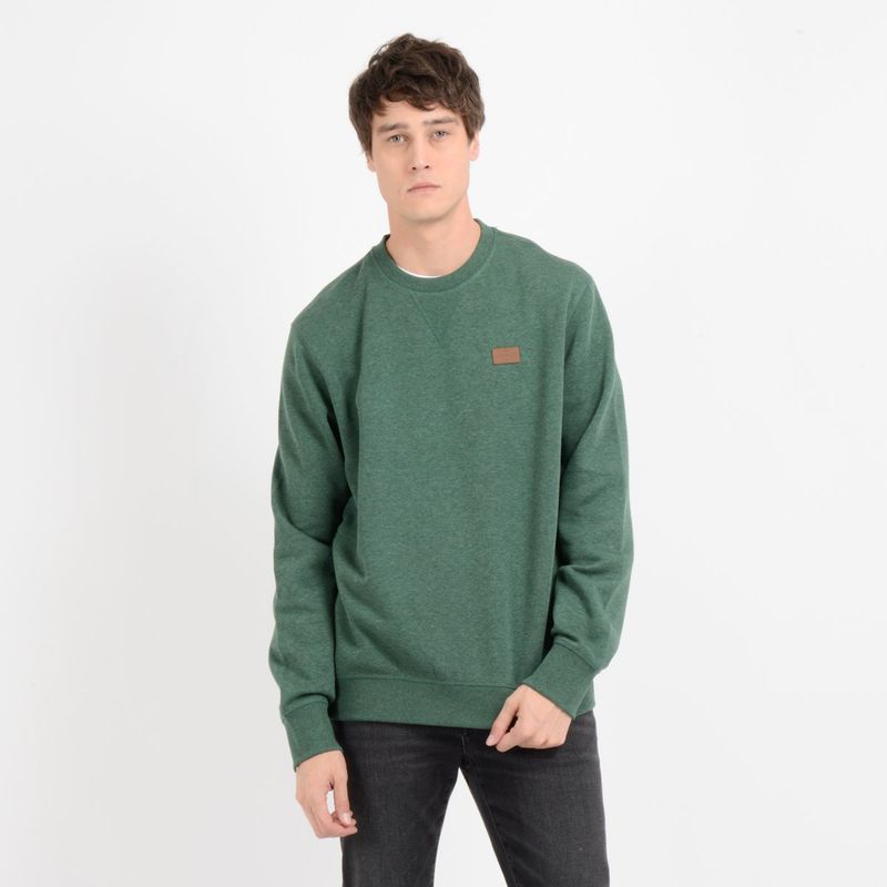 O'NEILL - POLERON CUELLO REDONDO VERDE OSCURO BAVARO CREW