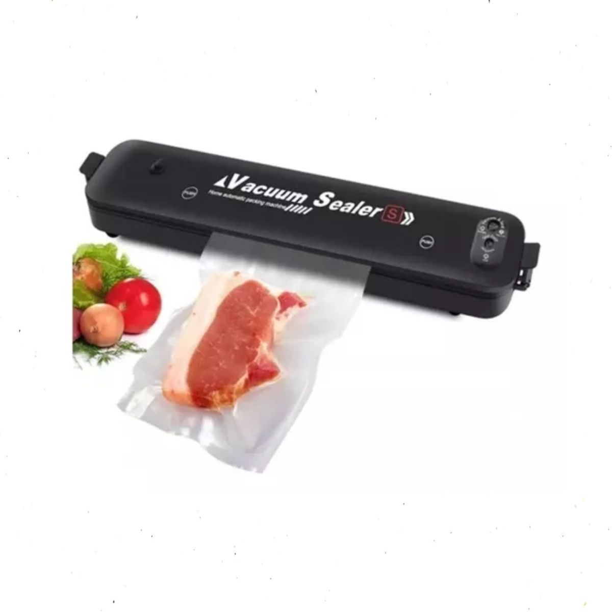 GENERICO - Maquina Selladora Al Vacío Alimentos Sellador + Bolsas