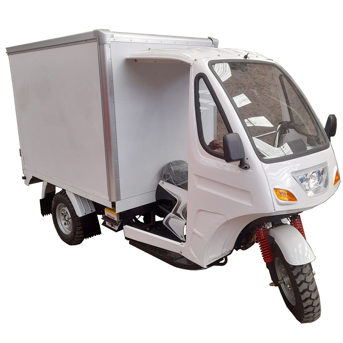 GENERICO - TRICICLO DE CARGA BENCINERO CON CABINA + CAJA