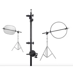 GENERICO - BRAZO PARA PANTALLA REFLECTORA 60 A 170CM + ATRIL