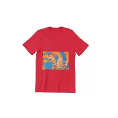GENERICO - Polera Infantil Unisex Blippi Mono Niño Estampado Algodon