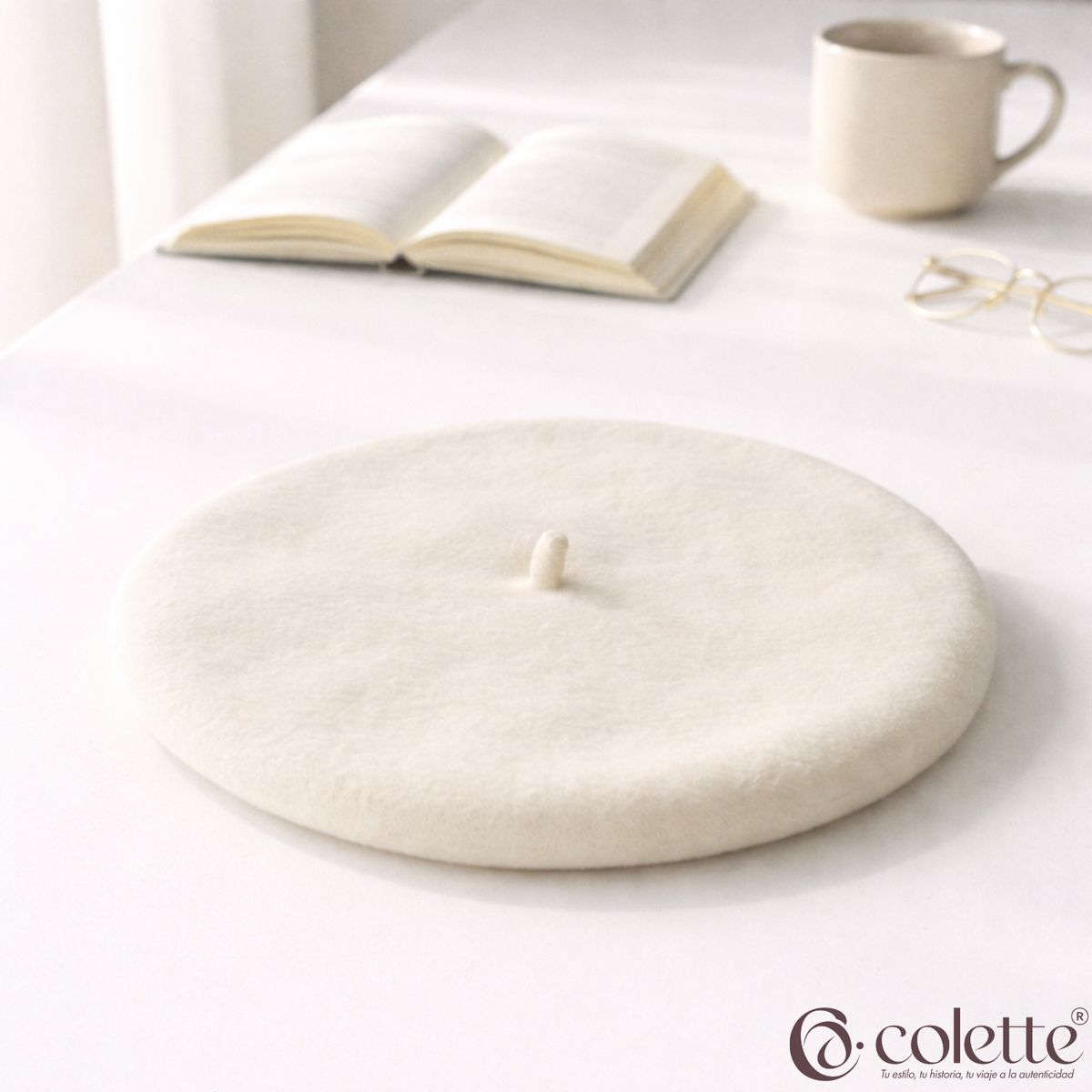 COLETTE - Boina Francesa Parisina Modelo Classic Beret