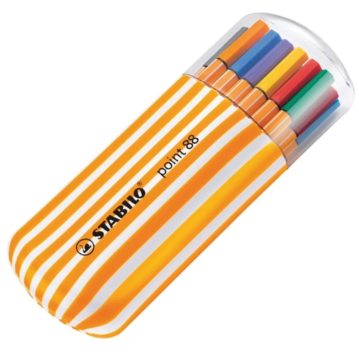 STABILO - Estuche De 20 Lápices Point 88 Tiralíneas Stabilo