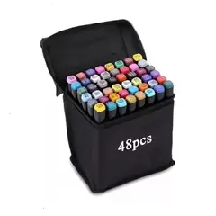 GENERICO - 48 Lapices Para Colorear Lapices Colores Plumones Marcador