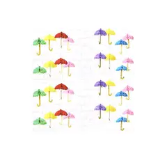 GENERICO - Guirnalda De Papel Forma De Paraguas 120cm Color Aleatorio