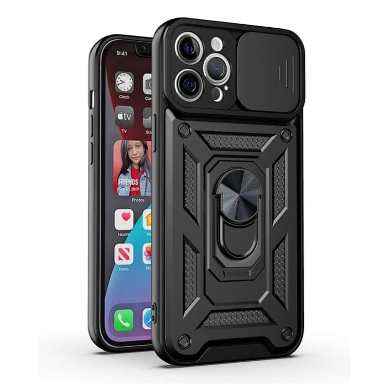 GENERICO - Carcasa Armor Con Anillo Para iPhone 13 Pro Max