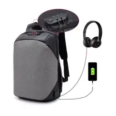 GENERICO - Mochila Antirrobo De 40lt Impermeable Para Notebook Con Usb