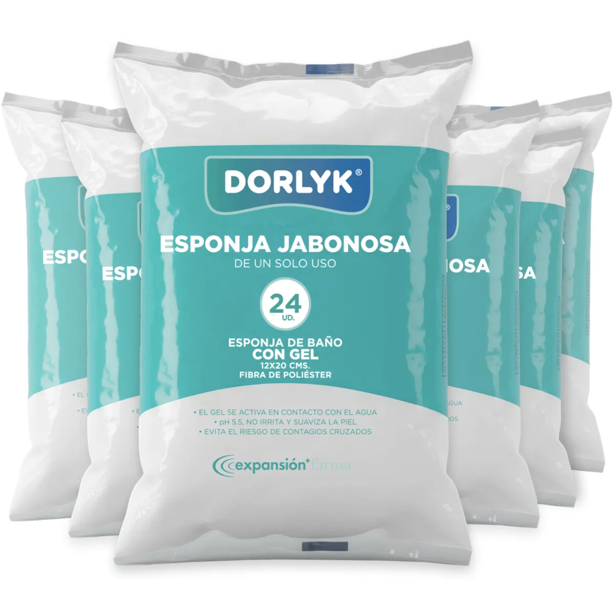 DORLYK - Toalla Jabonosa Desechable Dorlyk 144 Unidades