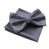 Set Elegante De Humita + Pañuelo Jacquard Colores Varios