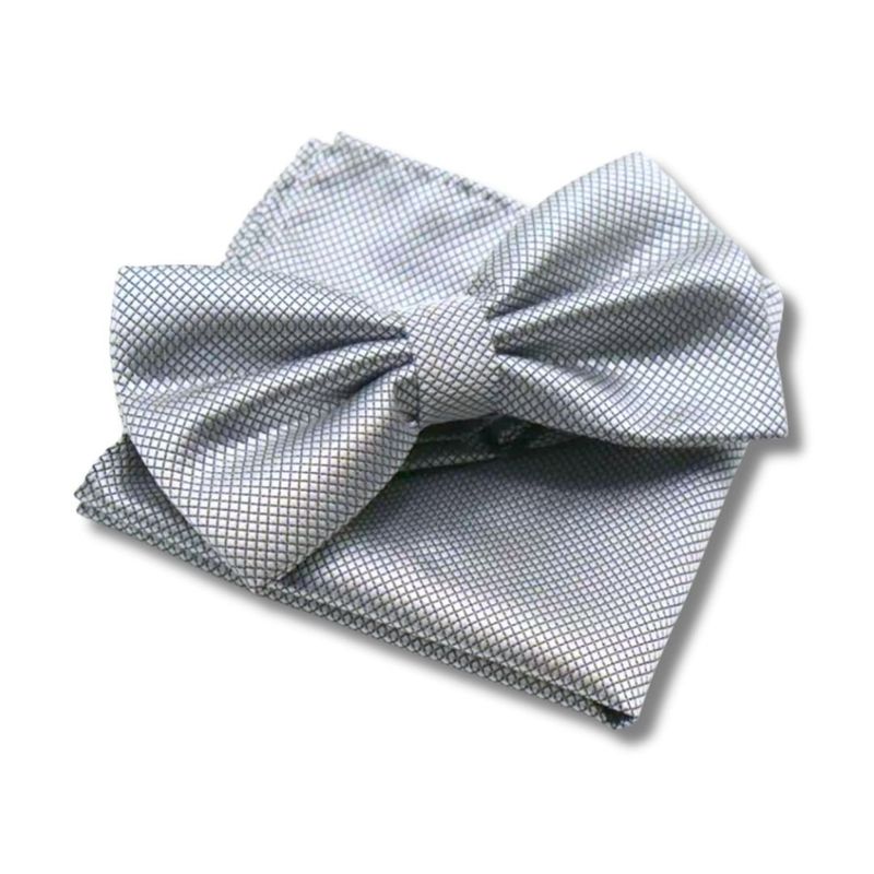 COLETTE - Set Elegante De Humita + Pañuelo Jacquard Colores Varios