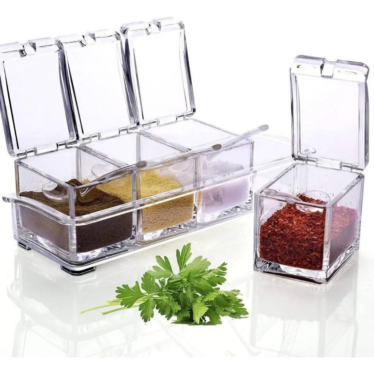 GENERICO - Organizador Especieros Frascos Condimentos Cocina