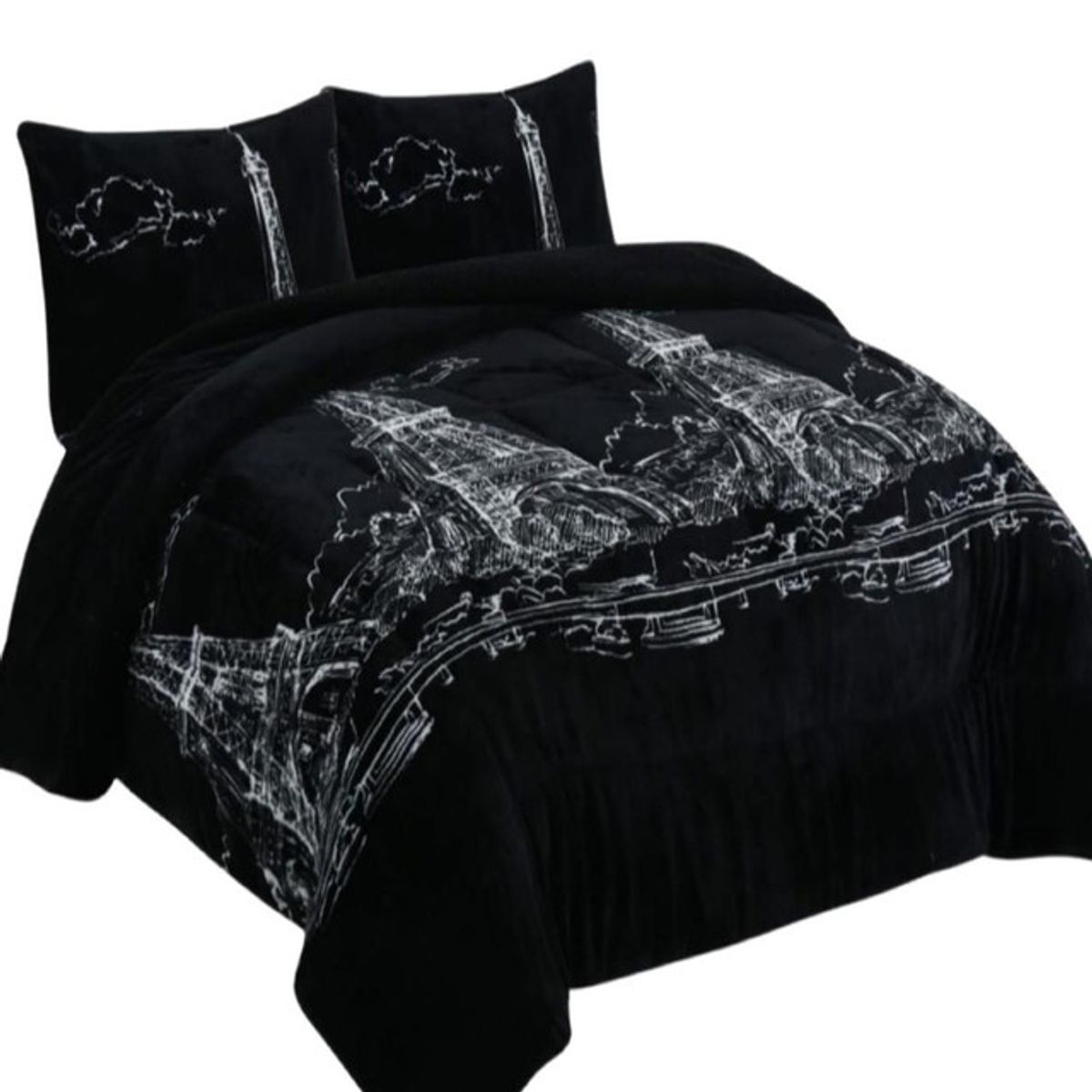 GENERICO - PLUM0NES CON CHIPORRO 2 PLAZA SUPER SUAVES