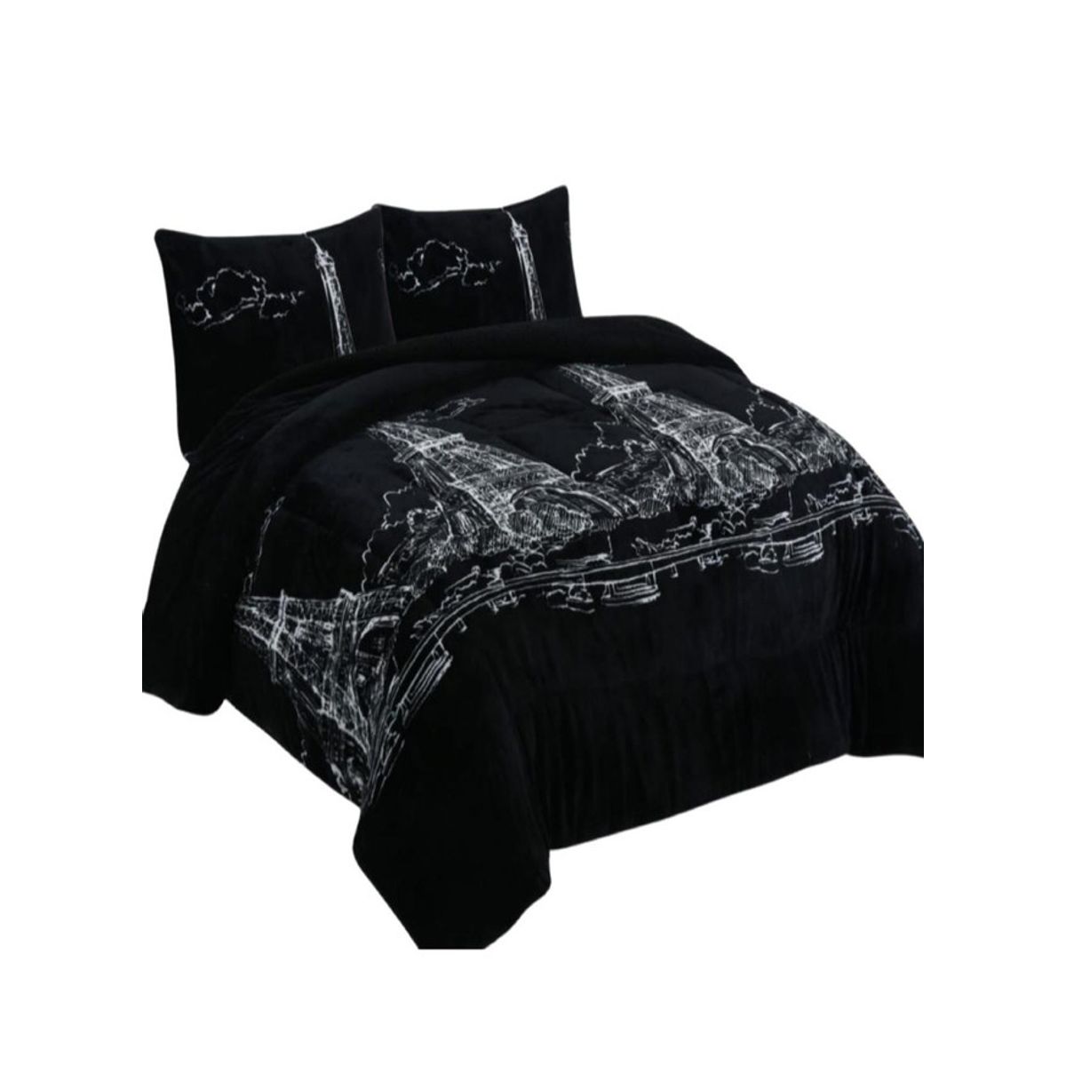 GENERICO - PLUM0NES CON CHIPORRO 2 PLAZA SUPER SUAVES