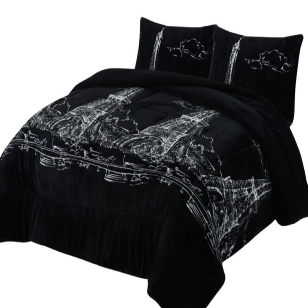 GENERICO - PLUM0NES CON CHIPORRO 2 PLAZA SUPER SUAVES