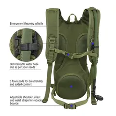 GENERICO - Mochila Bolso Camelback Para Campin Trekking Caza