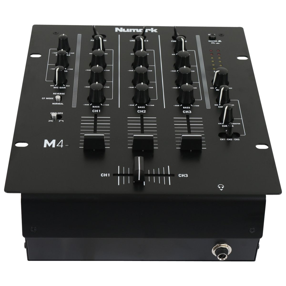 NUMARK - Mezclador Scratch De 3 Canales Para Djs M4 Black - Numark