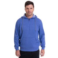 Poleron Medio Cierre Azul