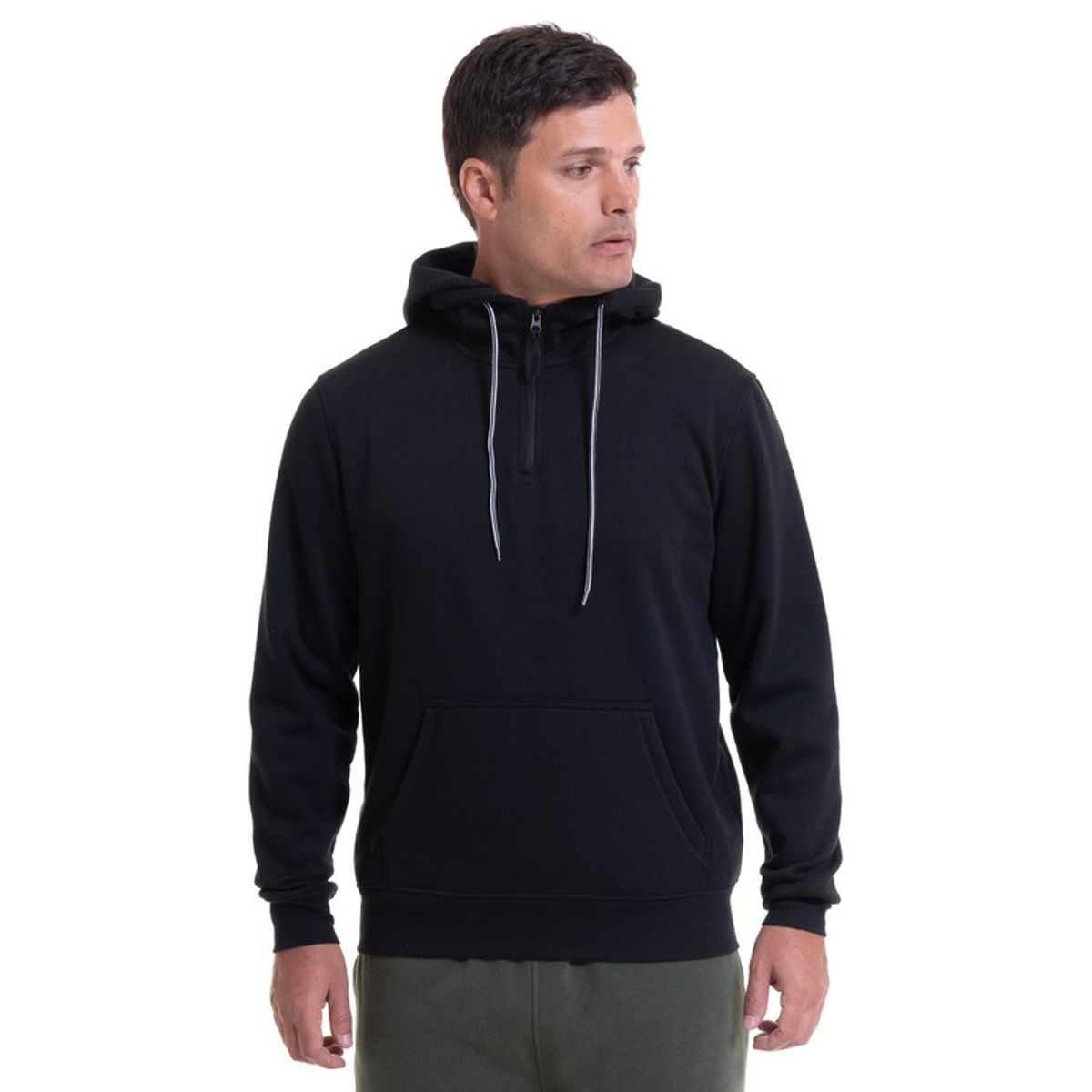 KOTTING - Poleron Medio Cierre Negro KOTTING