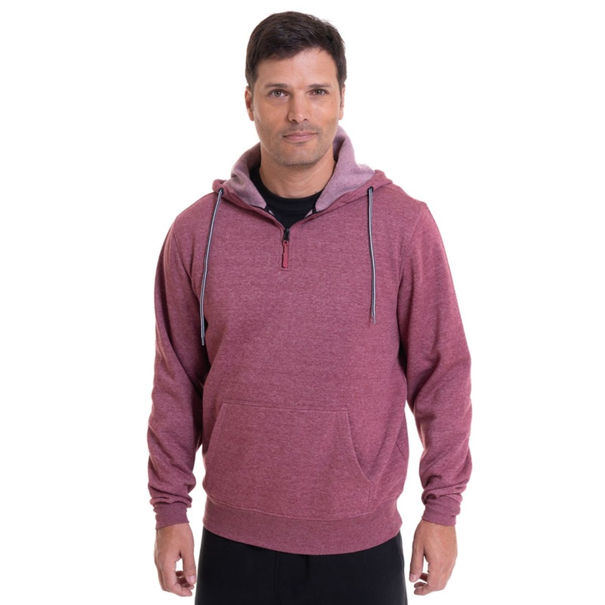 KOTTING - Poleron Medio Cierre Rojo KOTTING