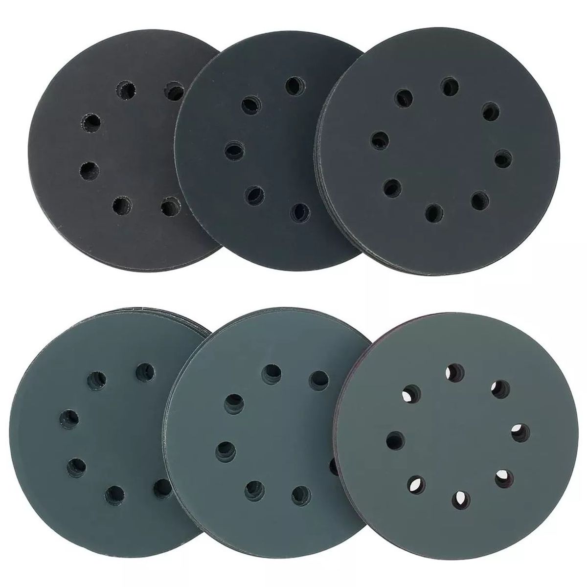 KUANGYE - Pack Pulido 12 Lijas Al Agua Granos 240-1000 5 Pulgadas